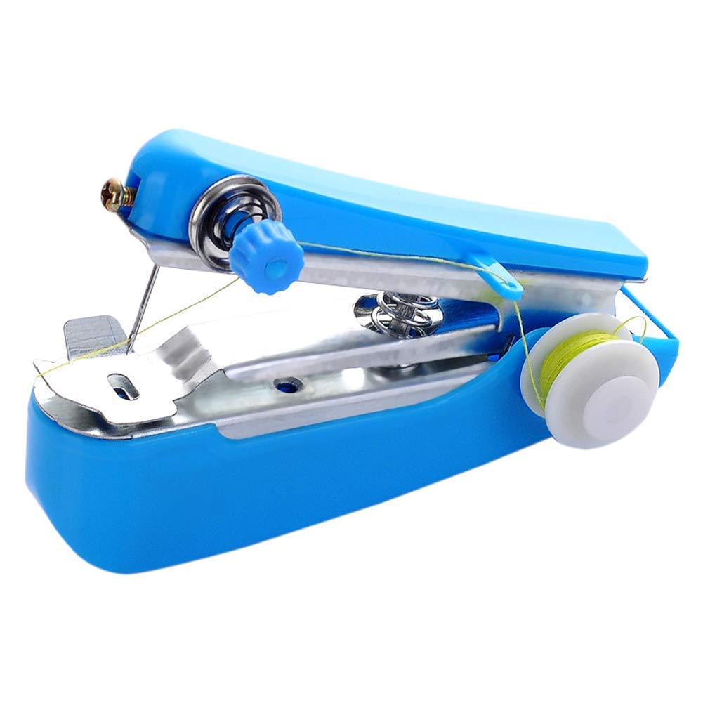 Mini máquina de Coser de Telas de Ropa portátil inalámbrica de Costura portátil (Color Aleatorio)