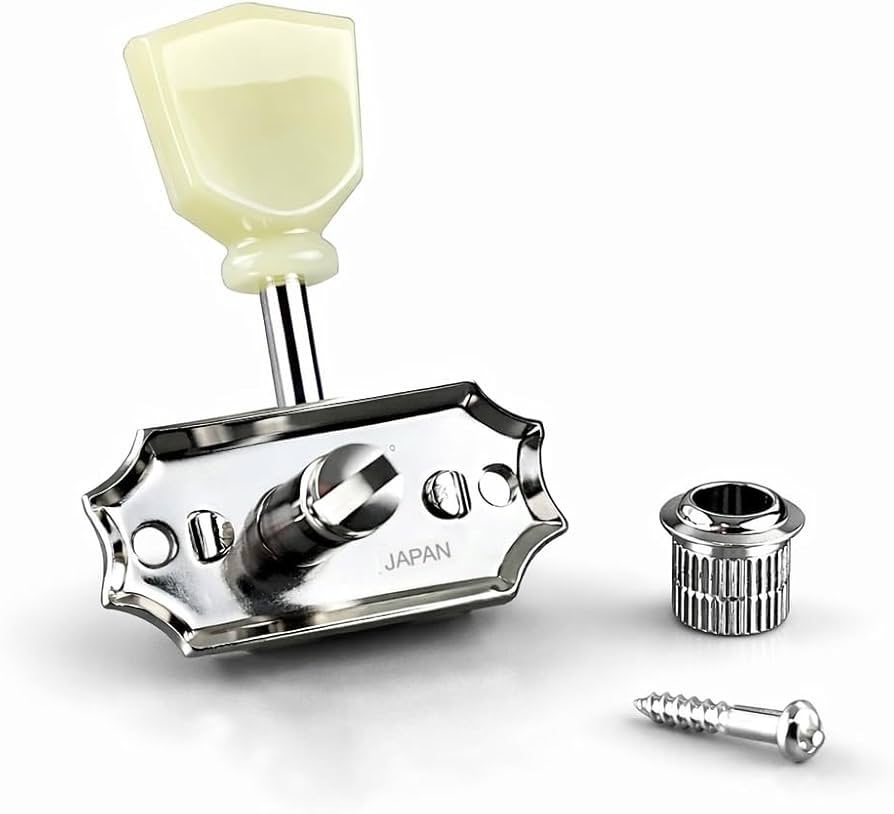 GOTOH クルーソン 3:3 マグナムロック Locking Pegs Amazon.com: Gotoh Magnum Lock-Trad 3+3 Guitar Tuners with Keystone