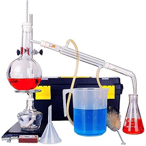 Destillationsgerät für ätherisches Öl, 500 ml, mit Kondensatorpfeife, LD01 Cover
