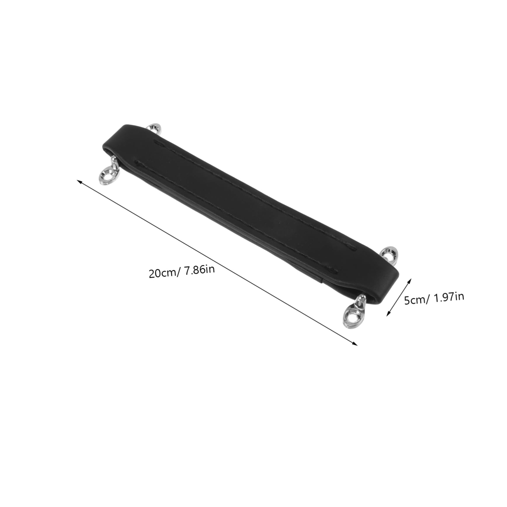 Mikinona Carry Handle for Guitar Amps and Speakers Nonslip Replacement Grip for Audio Equipment Compatible Amplifiers Easy to Install Includes Screws for Secure Connection