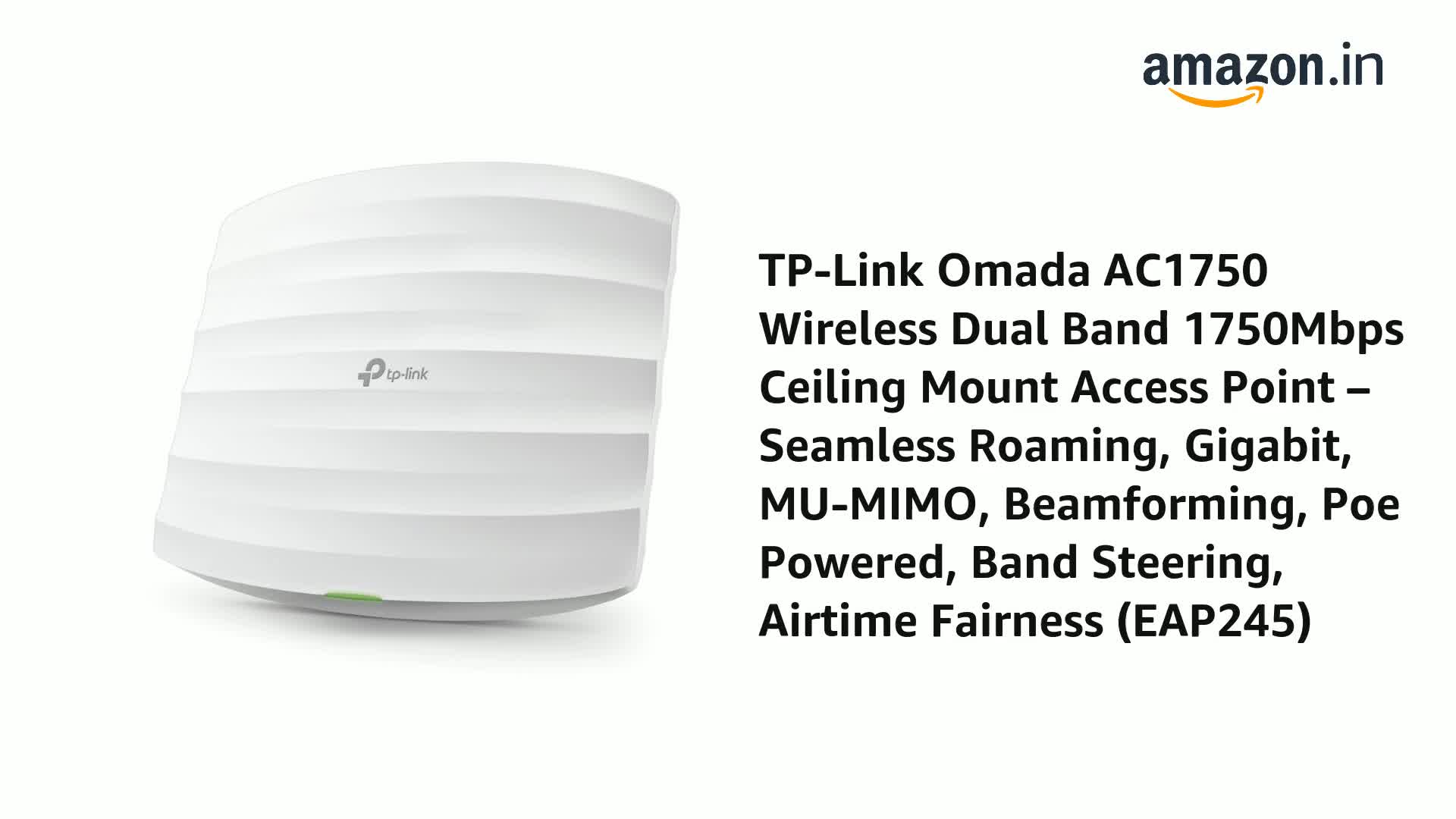 TP-Link Omada AC1750 Wireless Dual Band 1750Mbps Ceiling Mount