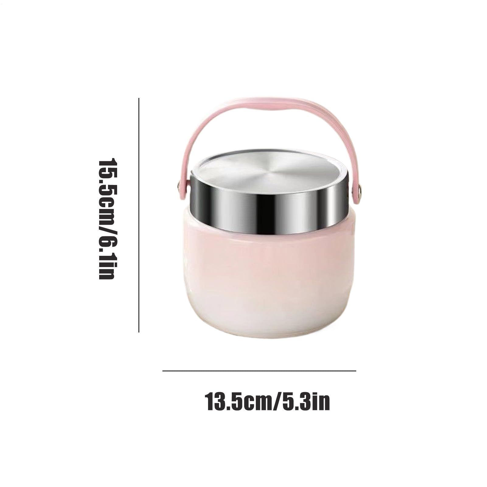 Générique Thermobehälter für Lebensmittel | 120 cl Schüssel Suppe Haferbrei | Isolierbox wasserdicht für Suppen und Haferbrei im Freien wie Picknick, Wandern, , Sport, Camping, Reise
