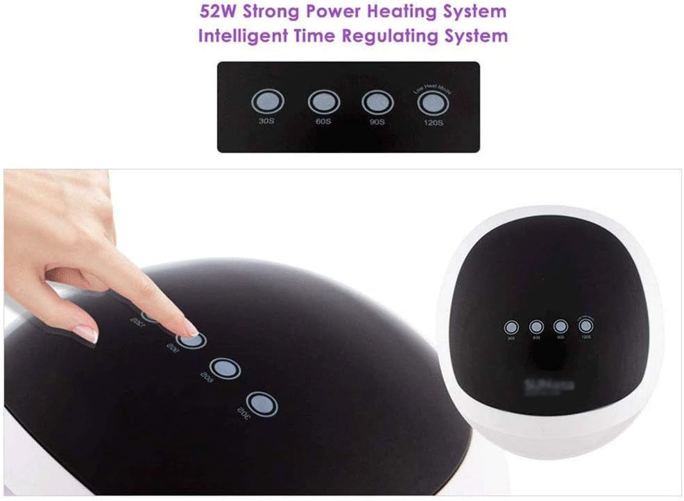 Nail Phototherapy Machine Dryer Nail Polish Rubber Lamp Smart Painless Mode Quick-Drying Lamp