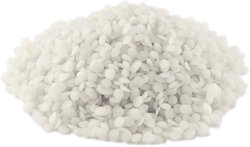 Pastillas de cera de abeja blanca, 100% puras, refinadas y blanqueadas naturalmente (3 libras) por GreenHealth