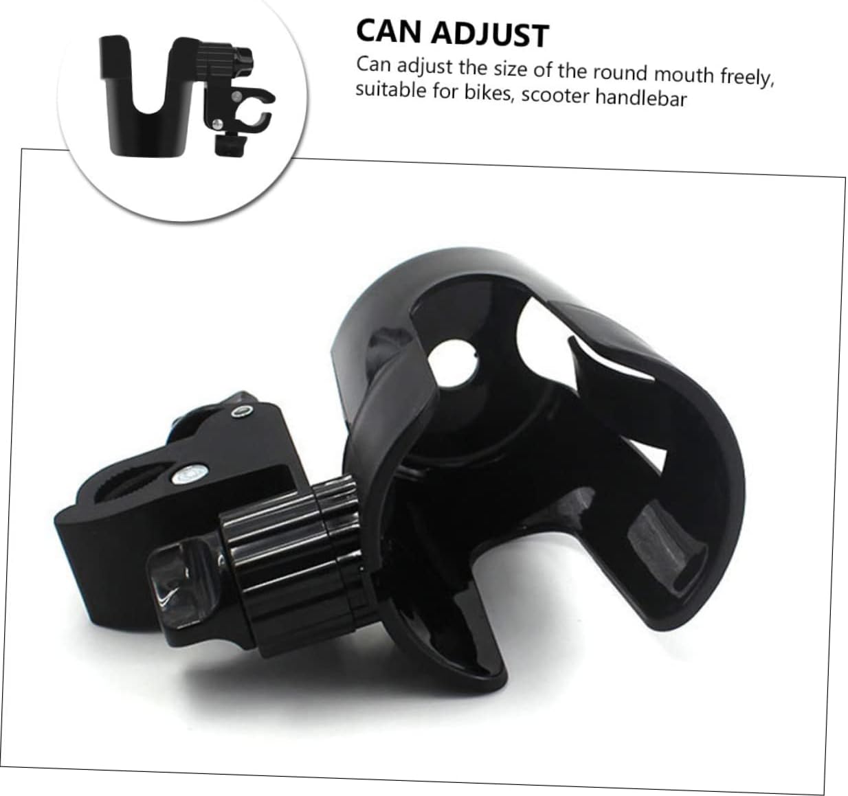 BESPORTBLE Stroller Drink Holder Water Bottle Holder for Bike Scooter Stroller Pushchair Mic Stand