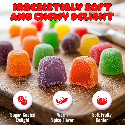 Spice Gum Drops Candy Assorted bolsa resellable 16 oz miniatura 2