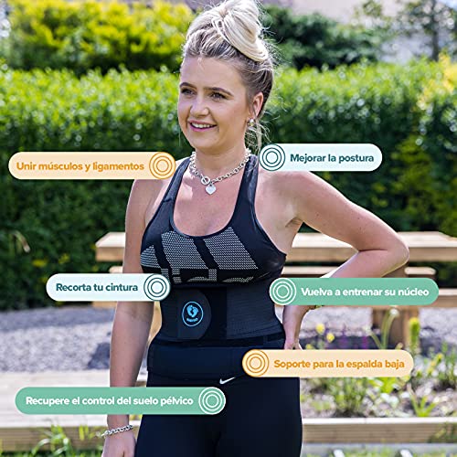BABYGO Faja Reductora Postparto, Adelgazamiento Deportivo para Mujer, Quema de Grasa, Trabajo de moldeo, Diástasis, Abdominal, Lumbar, por Cesárea, Neopreno M