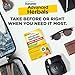 From the Makers of Dramamine, Advanced Herbals with Natural Ginger, for Nausea Relief, Morning Sickness Relief & Motion Sickness Relief During Travel, 18 Capsules