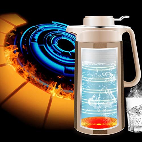 Tetera eléctrica aislada doble capa acero inoxidable 304 miniatura 5
