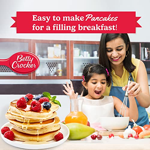 Image of Betty Crocker Pancake Mix | Instant Breakfast Mix | Waffles and Pancake Mix Powder | Original Flavour | Eggless | 250g