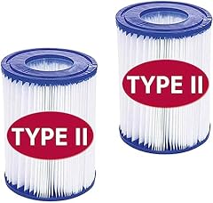 WuYan 2 Confezione Filtro Piscina Compatibile per la Cartuccia Best-Way II, vasche idromassaggio sostitutive Filtro Compatibile con la Pompa del Filtro Lay Z Spa