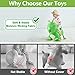 iPlay, iLearn Bouncy Pals Dinosaur Hopper Toy 2 Year Old Boy, Toddler Plush Bounce Animals, Ride on Bouncing Triceratops for Kids, Outdoor Hopping Horse Bouncer, Cool Birthday Gifts 3 4 5 6 Yr Girls