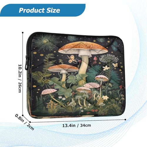 Funda para laptop Mushroom 13-14 pulgadas resistente al agua miniatura 3