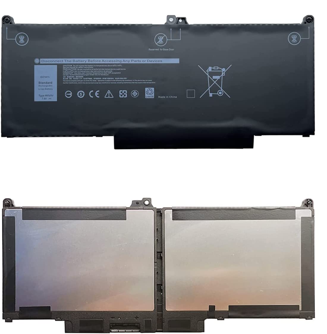 Batterie Dell Latitude D'origine – 7500mAh, 7.6v, Pour MX9V, TBE, P97G (autonomie 3-4h)
