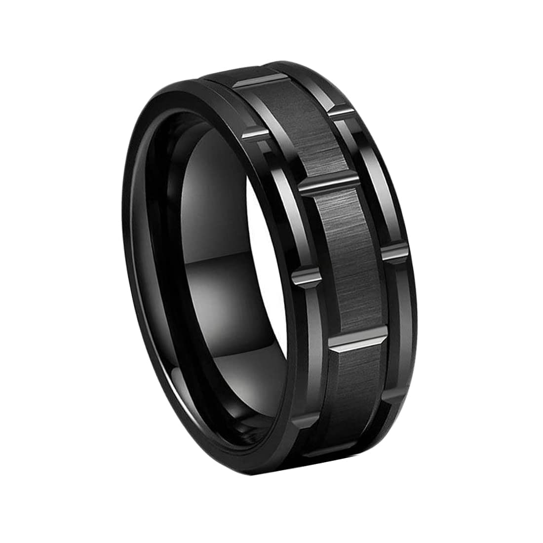 MEENAZ Rings for Men Black Mens couples gents friends unisex Boys Boyfriend heart beat Stainless Steel Stylish Valentine gifts proposal Couple band thumb Titanium Silver gold combo Finger Ring 116_20 (B0BSR1QG9M) Amazon Price History, Amazon Price Tracker