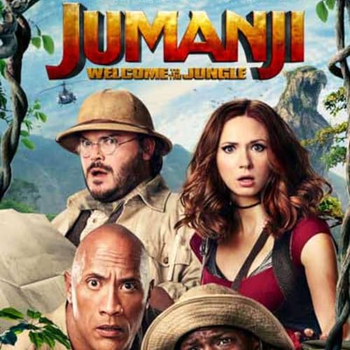 『Jumanji: Welcome to the Jungle』のカバーアート