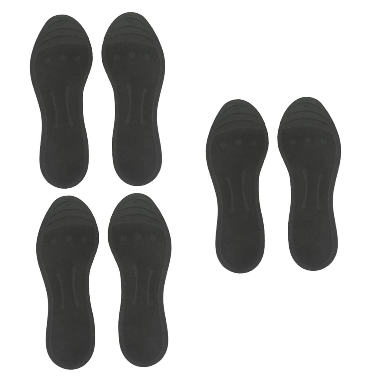 3stücke Tpu Flüssige Massagesohlen Für Schuhe Glycerin Gefüllte Einlegesohlen Zur Schmerzlinderung Bei Plantarfasziitis Schwarz Xs Orthopädische Unterstützung Und Komfort