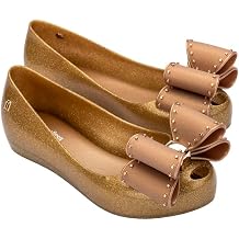 mini melissa Ultragirl Classic Bow Ballet Flats for Kids