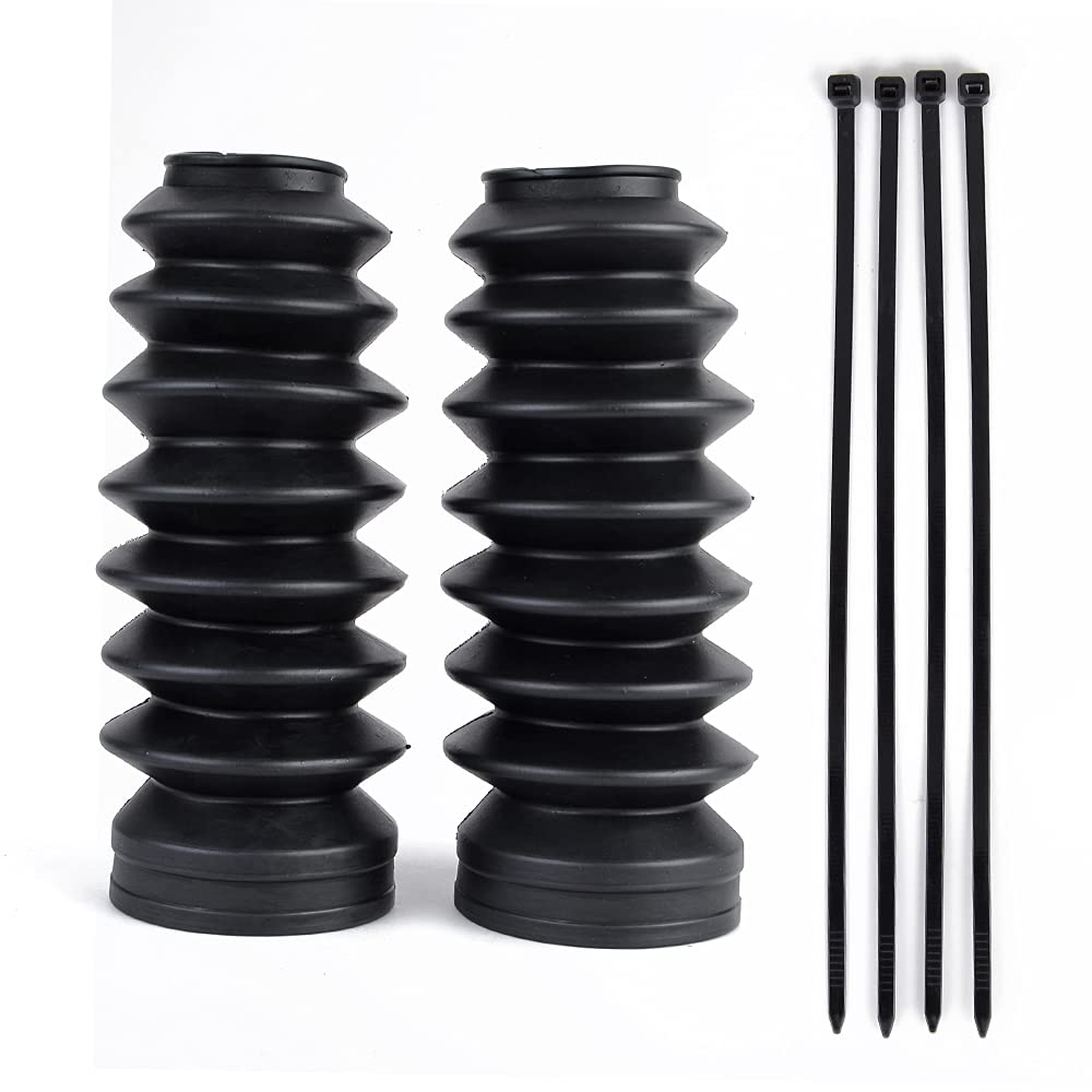 Soufflets pare-poussière en caoutchouc pour fourche pour Honda Rebel 500 300 1100 CMX300 CMX500 CMX 300 500 accessoires de protection anti-poussière pour l'amortisseur de fourche avant