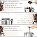 Mixpresso Stainless Steel French Press Coffee Maker 27 Oz 800 ml, Double Wall Metal Insulation Coffee Press & Tea Brewer Easy Clean & Easy Press Strong Quality Coffee Press.
