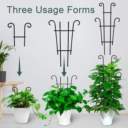 Image of Coomin Plant Trellis for Potted Plants with Ties, 23in 2p