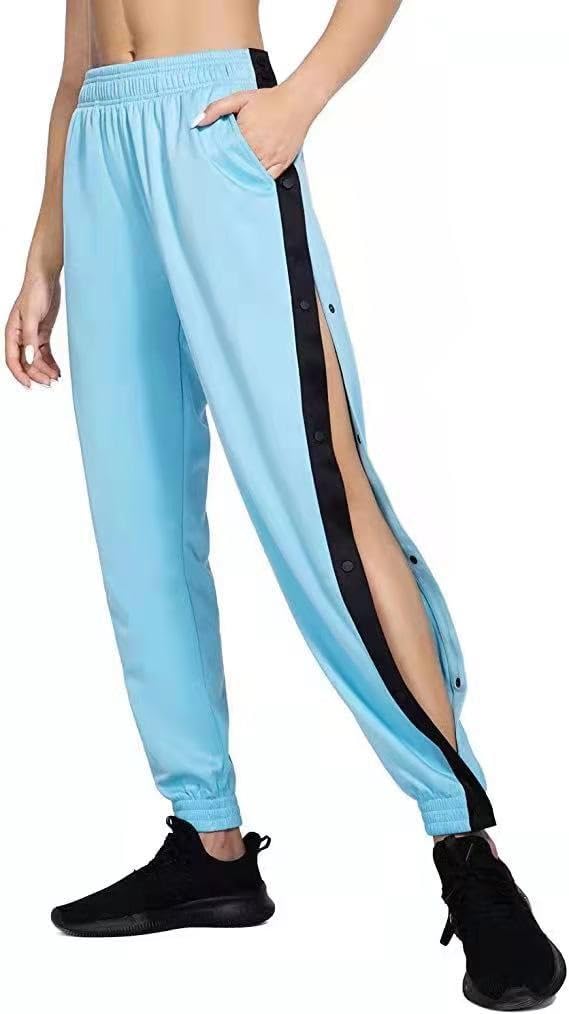 Pantalon De Rééducation Femme - Ouverture Latérale Boutons, Coupe Large Et Confortable | Pour Loisirs, Sport