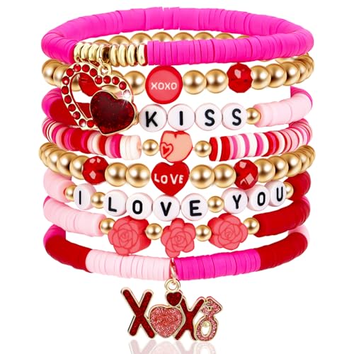 JAPDNK Valentines Day Gifts 2026 for Wife, Womens Bracelets, Galentines Day Gifts for Her...