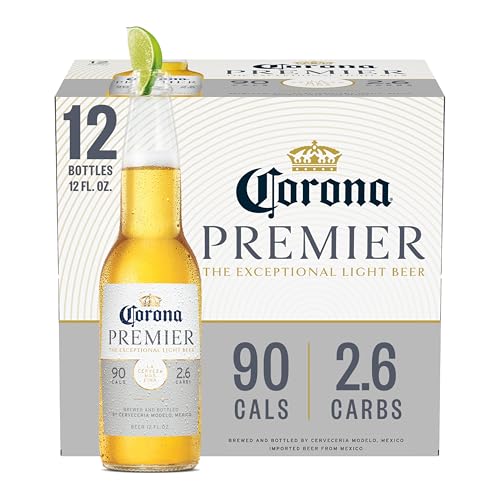 Corona Premier Light Beer, 12 pk, 12 oz bottles, 4.0% ABV