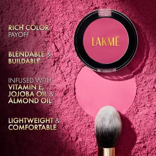 Image of Lakme Face It Blush Flushed Pink B2 4gm (Pack of 3)