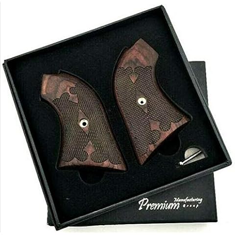 Premium Gun Grips Compatible Replacement for Heritage Arms Rough Rider Rosewood Grips Gentleman Model .22 & .22 mag Cover