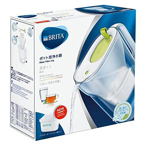 BRITA KBSTCL1Q(ライム) ポット型浄水器 スタイル の商品画像 1