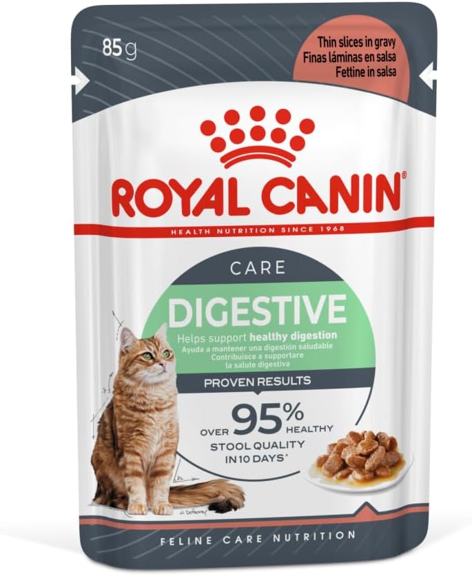Digestive Care in Gravy Adult Wet Cat Food 85g (Pack of 12)