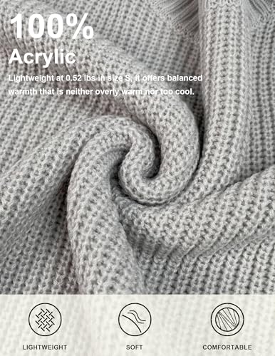 Image of Libsorge Women's Cute Turtleneck Crop Sweaters Spring 2025 Ladies Dressy Casual Lightweight Cozy Ribbed Knit Solid Long Sleeve Ultra Cropped Pullover Sweater Grey L