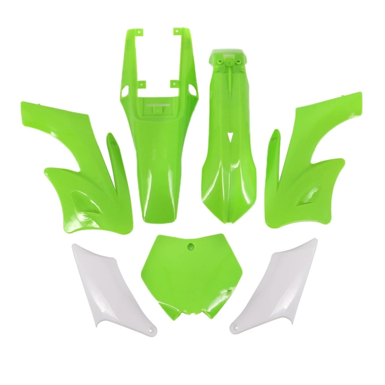 carénage arrière Moto Kits De Carénage Couvercle en Plastique Garde-Boue Sièges Réservoirs Carburant À Gaz Moteur pour 47 49cc 2 Temps Dirt Pocket Bike Moto Capot Arrière