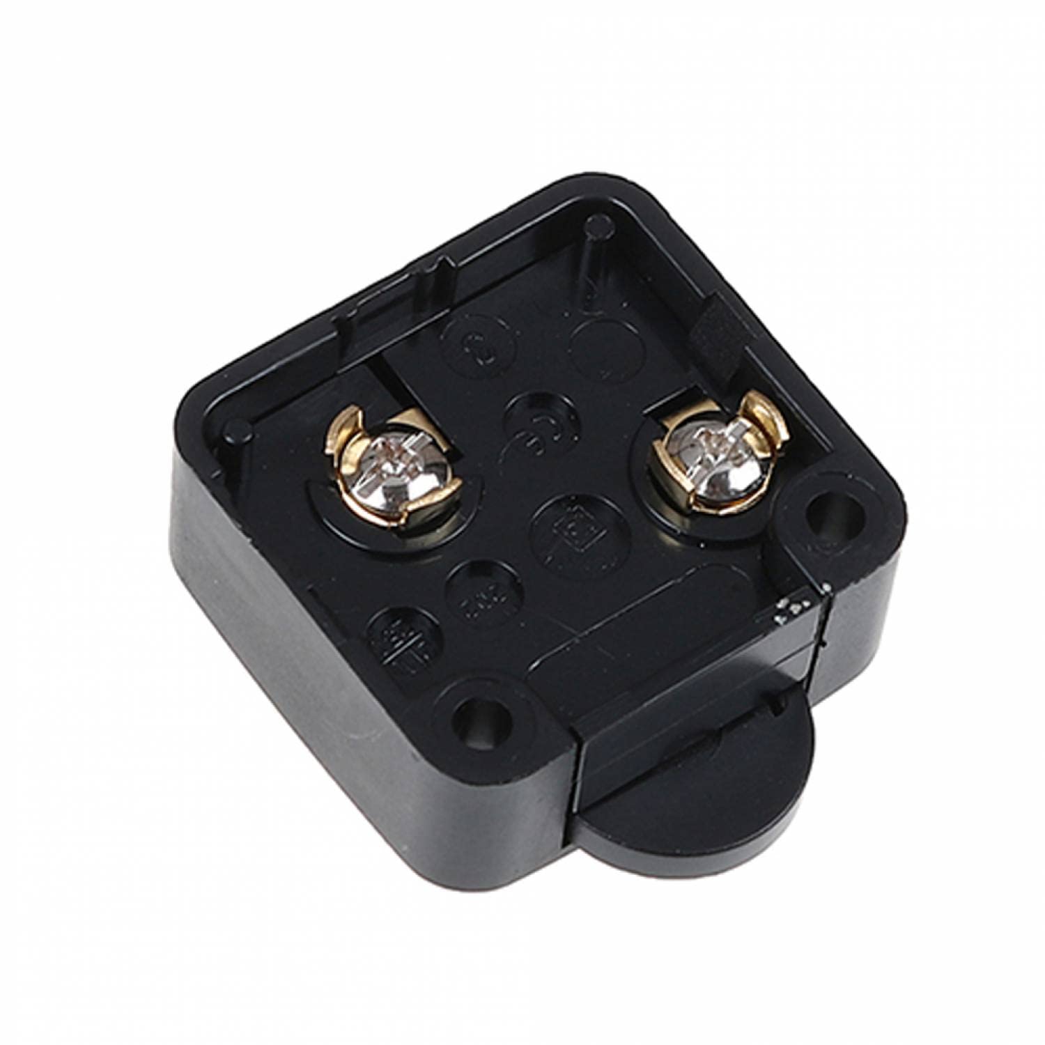 Kastschakelaar - Lichtschakelaar Voor In De Kast - 2a 250v - 50x52mm - Zwart Kastschakelaar - Lichtschakelaar Voor In De Kast - 2a 250v - 50x52mm - Zwart