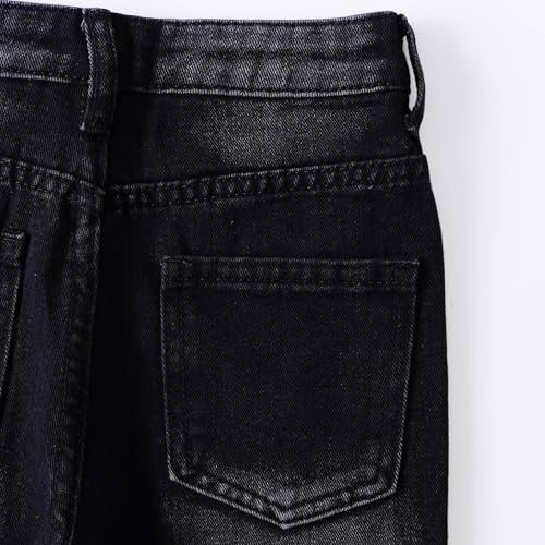 Boy's Skinny Fit Ripped Distressed Slim Washed Denim Pants Stylish Casual Spring Autumn,Back to School Jeans for Kids Boys3