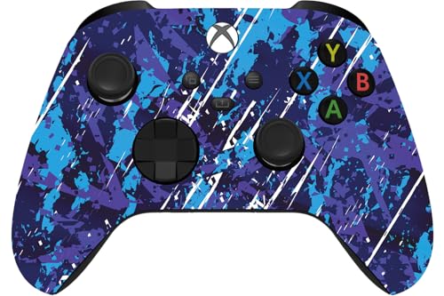Image of Custom Controllerzz Wireless Controller for Microsoft Xbox Series X /S & Xbox One - Custom Soft Touch Feel - Custom Series X /S Controller (X /S Midnight Surge)