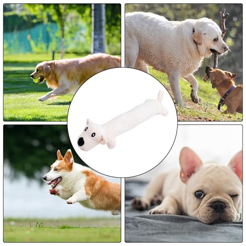 Weiches Hundespielzeug aus Stoff, quietschendes Kuchenzubehör, Spielzeug mit Geräuschen für Welpen und Haustiere, geeignet für Hunde aller Größen