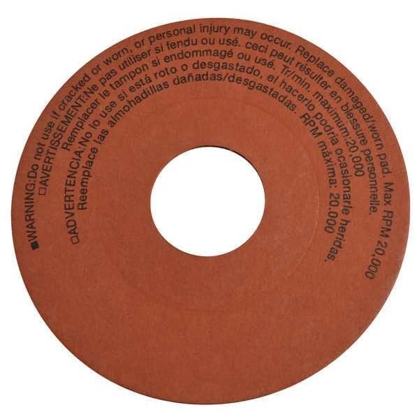 Westward, PN5ZL19012G, Sanding Backing Pad, 3 in