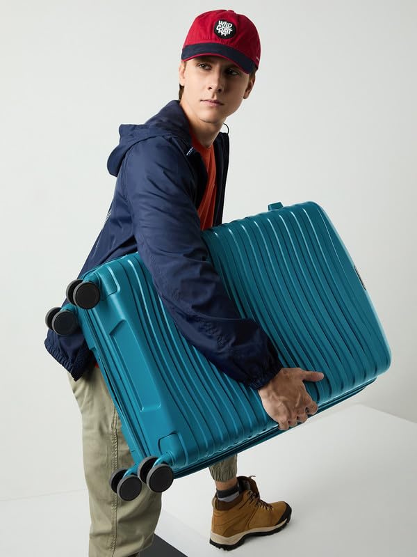 Image of Wildcraft Polypropylene Titan Luggage Bag /Trolley Bag /Suitcase for Mens & Womens | Unisex Luggage Bag with Wheels | Trolley Bag