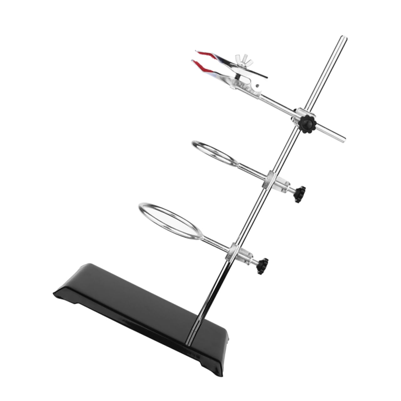Support de Laboratoire en Fer, Base Standard pour Expériences Chimiques