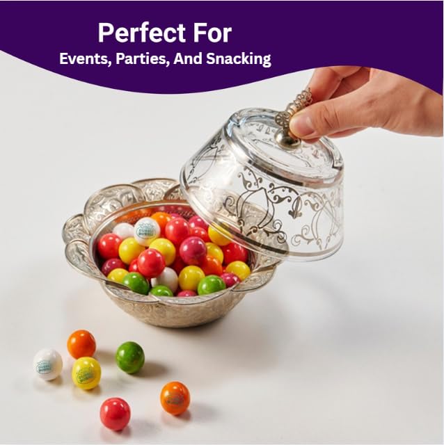 Fusion Sweets and Snacks Chicle Gumballs Sabor Frutas Asortadas - Bolsa 3 lb miniatura 9