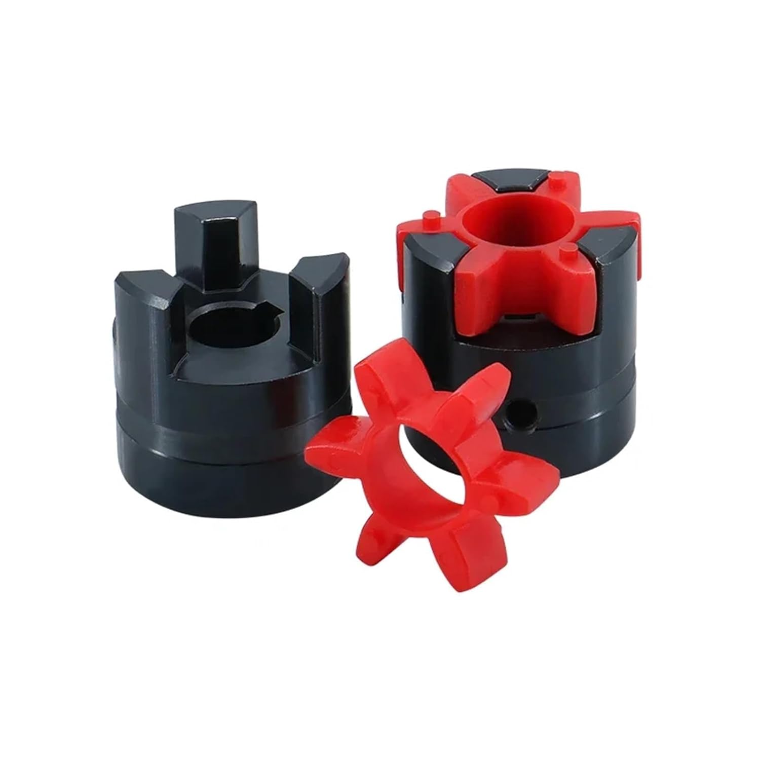 XL0 D30L50 Steel Coupling Inner Hole 8mm-16mm 2 Jaw 45# Steel for CNC Stepper Servo Motor Large Torque 20Nm Connector 1Pcs(XL0-12.7x16)