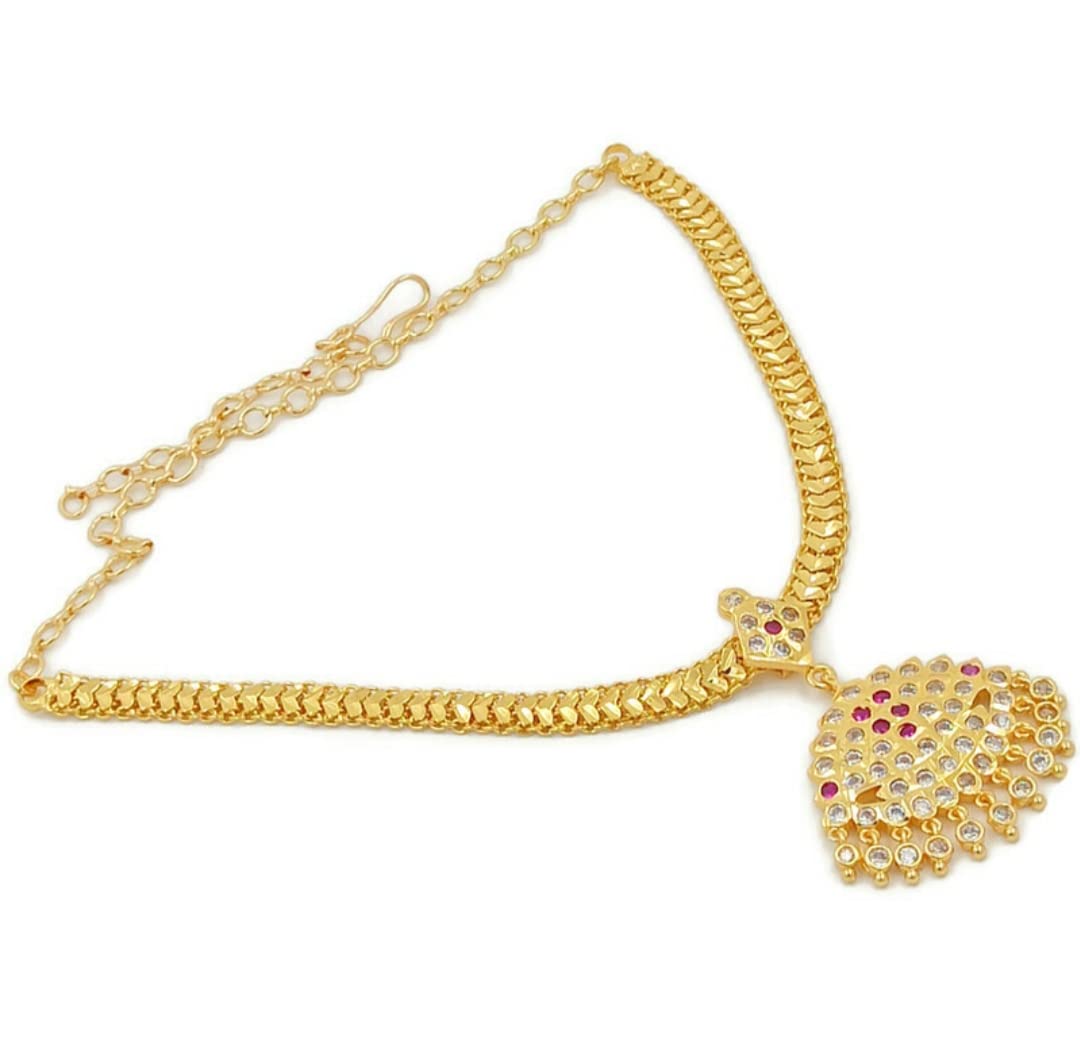 PRS GOLD COVERING - womens panchaloha necklace (impon ) (B09XQP28T2) Amazon Price History, Amazon Price Tracker