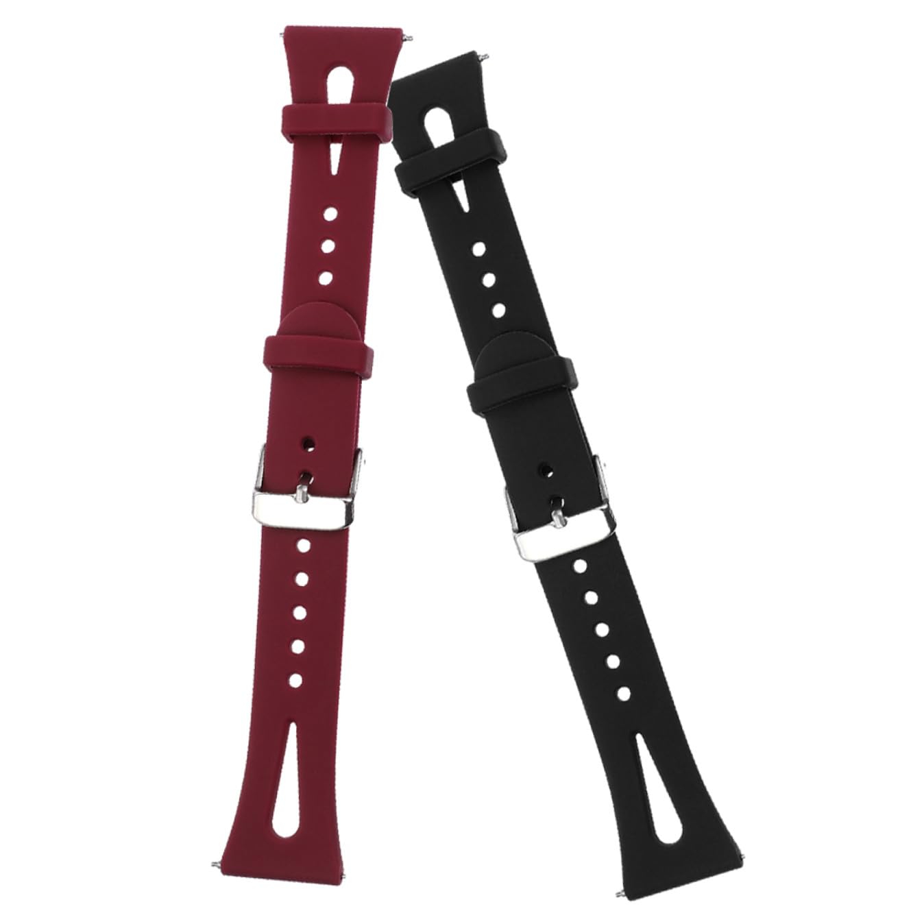 Hemobllo Cinturino Per Orologio 8 Pezzi Compatibile Per Compatibile Con Orologi Cinturino In Silicone Regolabile Sostituibile