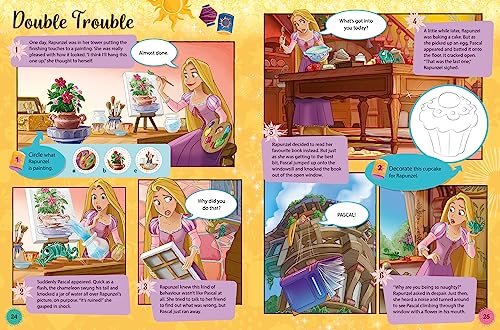 Disney Princess Annual 2024: Experience the magic of Disney Princess with entertaining illustrated s