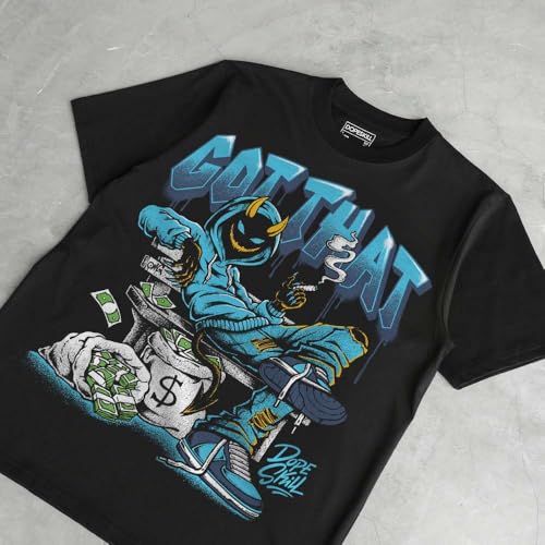 Image of DopeSkill Graphic Tee Streetwear Hip Hop Hypebeast Street Style Unisex T-Shirt Sneaker Colour Matching Shirts Cool Flexing