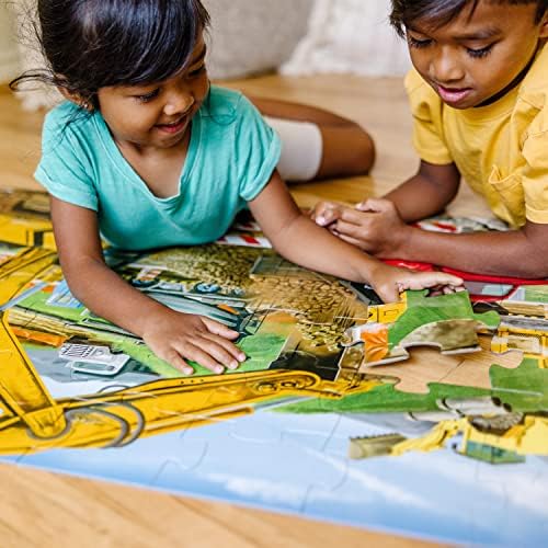 Melissa and Doug Building Site Jumbo Jigsaw Floor Puzzle (48 pieces, 60.96 x 91.44 cm long) 6