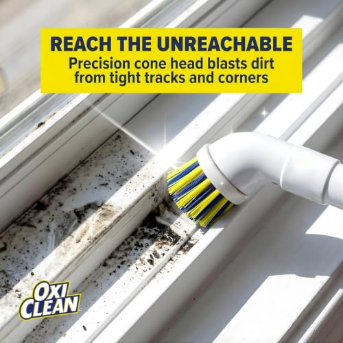 OxiClean Handheld Electric Scrubber - Replaceable Brush Heads, Waterproof - image 5