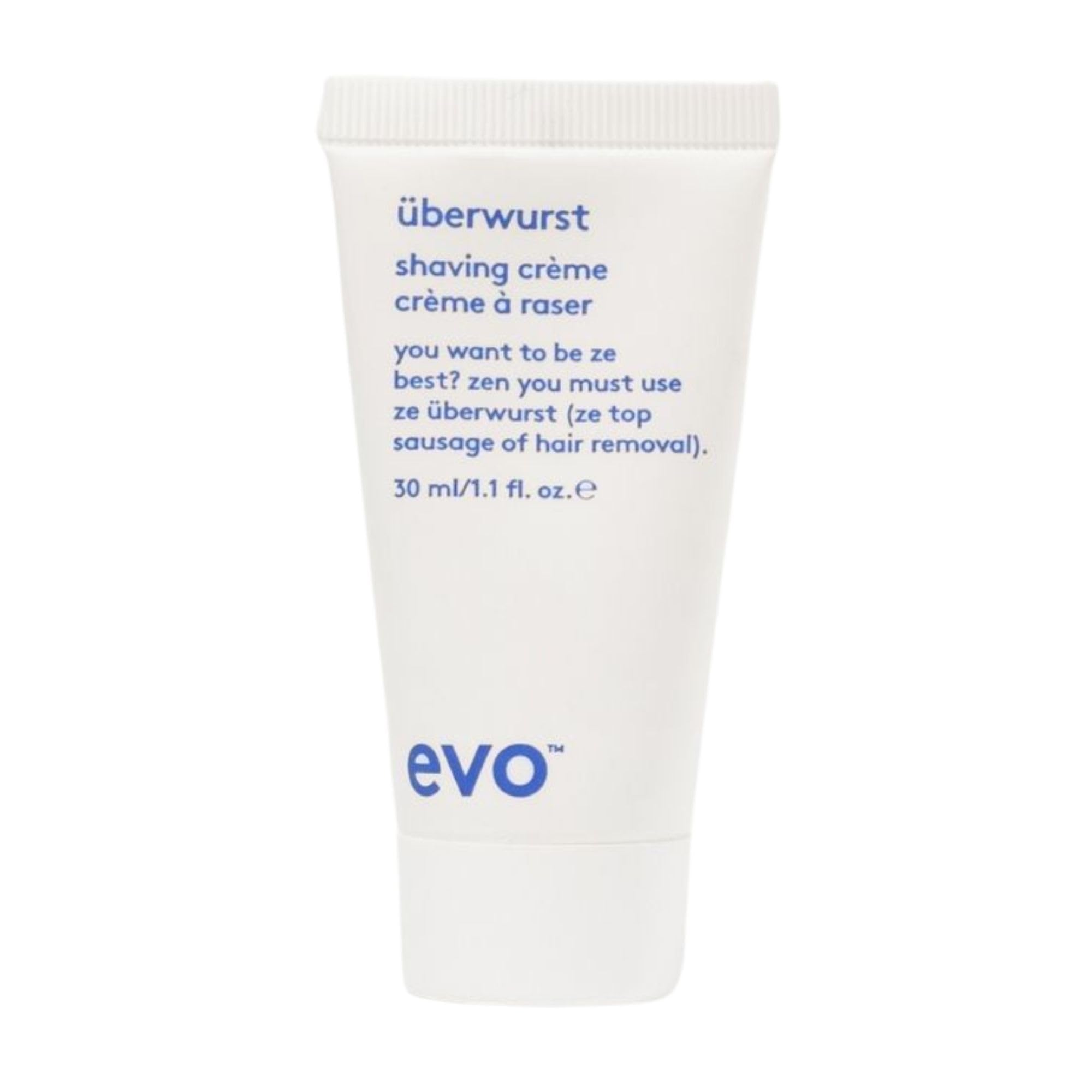 evo Uberwurst Shaving Crème - 1.1 Fluid Ounce - Travel Size
